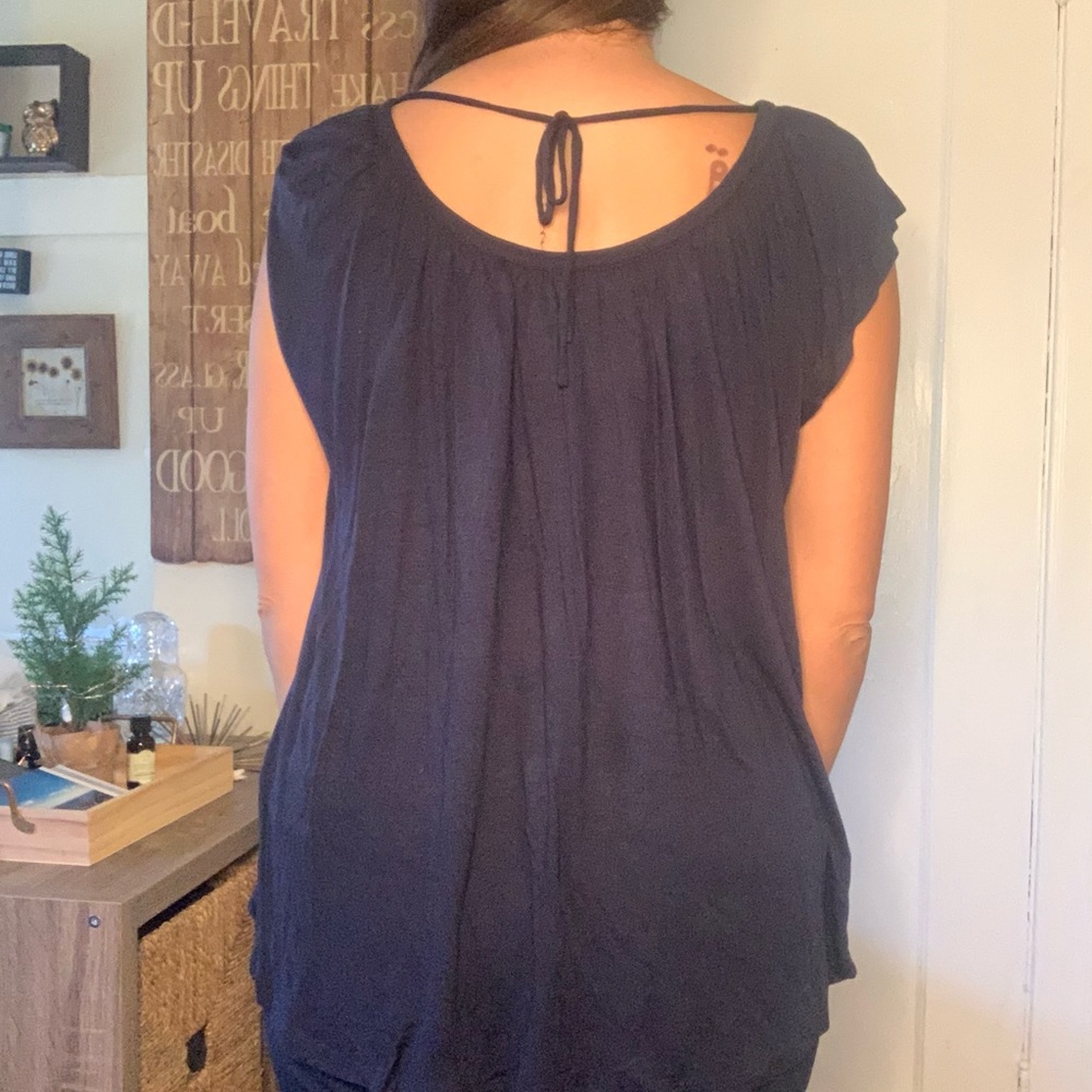 Blue blouse